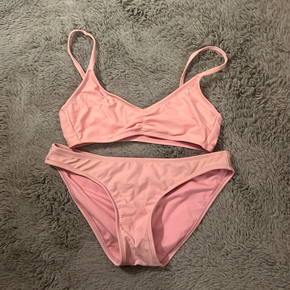 Pink bikini